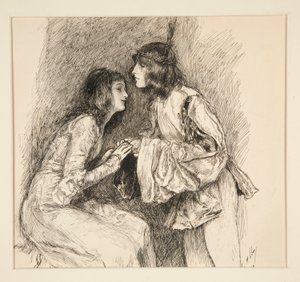 Bassanio: av Edwin Austin Abbey