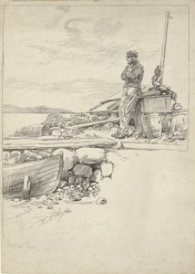 Kaptein Sandy av Edwin Austin Abbey