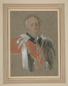 Kroningen av Edward VII Portrett: Prins Christian av Schleswig-Holstein av Edwin Austin Abbey