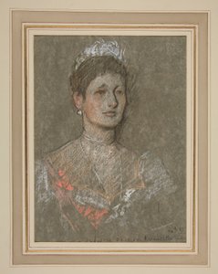 Kroning av Edward VII Portrett: Prinsesse Louise av Battenberg av Edwin Austin Abbey