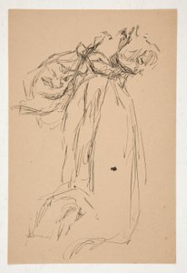 Draperi studie av Edwin Austin Abbey