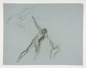 Figurstudier for av Edwin Austin Abbey