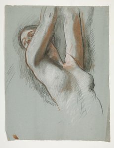 Figurstudie for av Edwin Austin Abbey