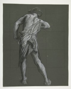 Figurstudie for av Edwin Austin Abbey