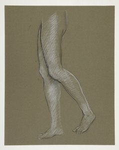 Figurstudie for av Edwin Austin Abbey