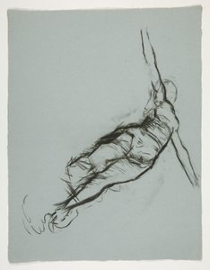Figurstudie for av Edwin Austin Abbey
