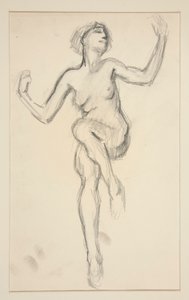 Figurstudie for av Edwin Austin Abbey