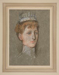 Leder for prinsessen av Wales (Queen Mary) av Edwin Austin Abbey