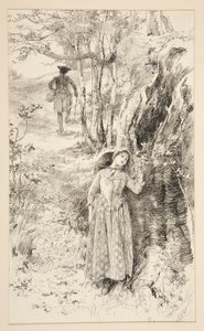 Illustrasjon for av Edwin Austin Abbey