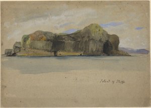 Øya Staffa av Edwin Austin Abbey