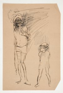 Forstudie for kjærlighet av Edwin Austin Abbey