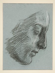 Profil av en ung kvinne av Edwin Austin Abbey