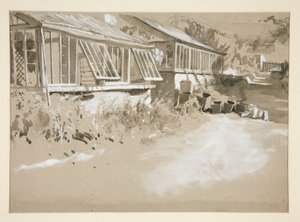 Shacks og busker av Edwin Austin Abbey
