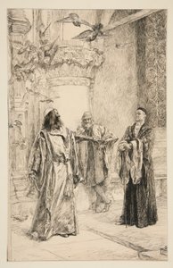 Shylock: av Edwin Austin Abbey