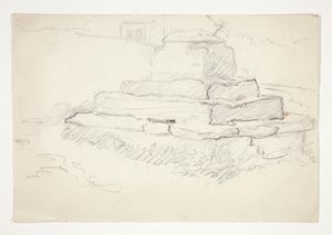 Skisse for av Edwin Austin Abbey
