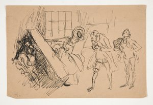 Sketch for School for Scandal, illustration for Scribner   1335137   no       norwegian Successfully Translated  Original: Lake George and the Village of Caldwell, ca. 1850s. Translat: Lake George and the Village of Caldwell, ca. 1850s. 1156570 no norwegia av Edwin Austin Abbey