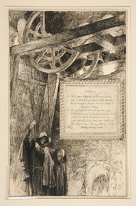 Sang, fra akt III, Scene ii, Merchant of Venice av Edwin Austin Abbey