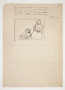 Studer for Herrick av Edwin Austin Abbey