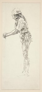 Studie for Dull, from Love av Edwin Austin Abbey