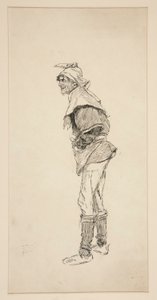 Studie for kong Henrik IV (del I) av Edwin Austin Abbey