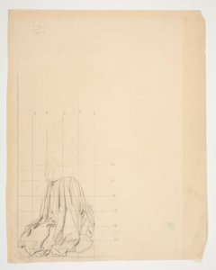 Studie for The Quest of the Holy Grail (serie med femten malerier for Boston Public Library, fullført i 1901) av Edwin Austin Abbey