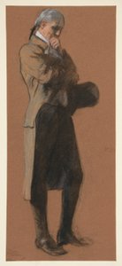 Studie for figur av Dr. Benjamin Rush, i av Edwin Austin Abbey