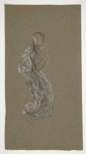 Studie av en engel av Edwin Austin Abbey