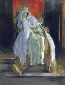 Dronningen i «Hamlet» av Edwin Austin Abbey
