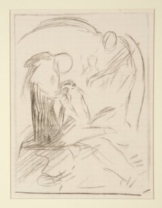 To komposisjonsstudier for av Edwin Austin Abbey