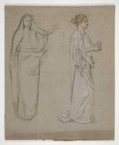 To kvinner: studere for av Edwin Austin Abbey