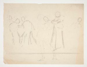 Uidentifisert illustrasjon av Edwin Austin Abbey
