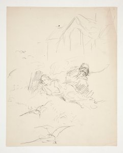Uidentifisert illustrasjon av Edwin Austin Abbey