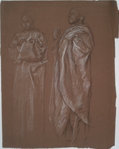 Uidentifisert studie av Edwin Austin Abbey