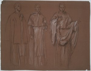 Uidentifisert studie av Edwin Austin Abbey