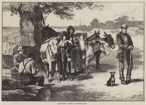 Quiet Times, en skisse på Hampstead Heath av Edwin Buckman