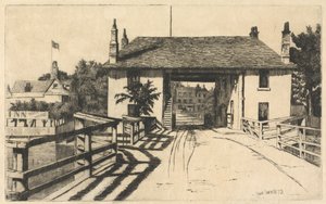 Fulham Bridge Tavern av Edwin Edwards