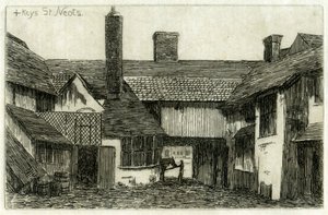 The Cross Keys, St Neots, Cambridgeshire, 1881