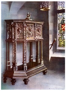Francis I petite credence, fransk, 1910. av Edwin Foley