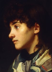 The Newlyn Girl, ca. 1895 av Edwin Harris