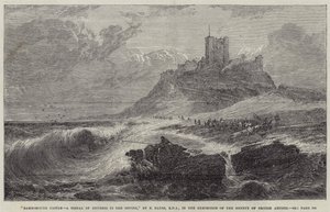 Bamburgh Castle, et signal om nød på vei