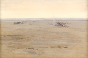 Leir i ørkenen, 1914 av Edwin John Alexander