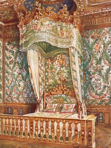 Forgylt statsseng til dronning Marie Antoinette