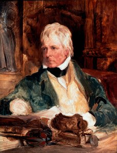 Portrett av Walter Scott (1771-1832), skotsk forfattermaleri av Edwin Henry Landseer (1802-1873) 1824 Søn. 29,2 cm x 24,1 cm London, National Portrait Gallery av Edwin Landseer