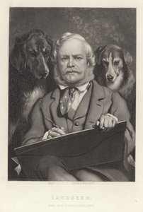 Sir Edwin Henry Landseer , engelsk maler av Edwin Landseer