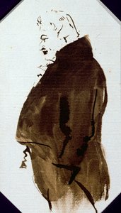 Sydney Smith (1771–1845) ca. 1821 (blyant og wc på papir) av Edwin Landseer