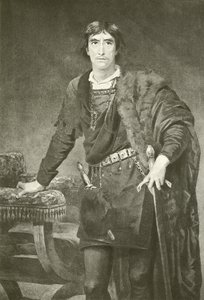 Mr Henry Irving som Hamlet (gravyr) av Edwin Longsden Long