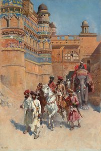 Fortet av Gwalior, Madhya Pradesh,