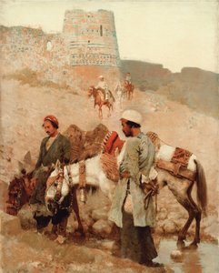 Reiser i Persia, 1895 av Edwin Lord Weeks
