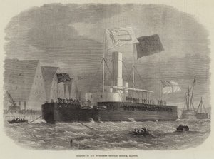 Flytende av HM Twin-Screw Ironclad Monitor, Glatton av Edwin Weedon