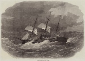 HMS-kaptein, nylig tapt på sjøen av Edwin Weedon